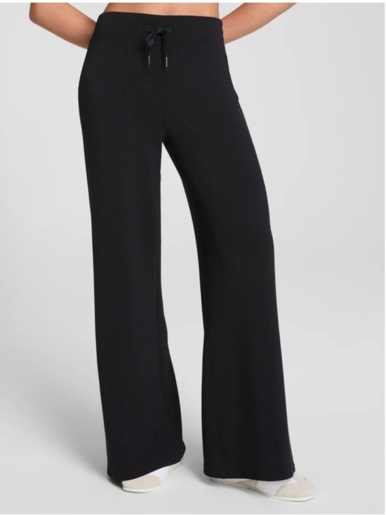 SPANX Pants - SPANX Air Essentials Wide Leg Pants Black